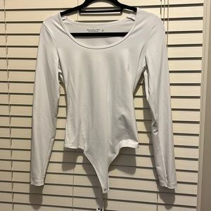 Abercrombie & Fitch White Bodysuit